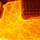 Illustration for article titled Long-Exposure Shot of a Roomba's Path Shows Beautifully Organized Chaos